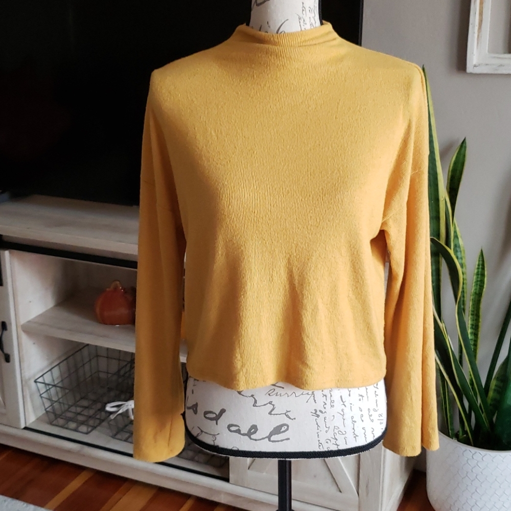 Bell sleeve sweater